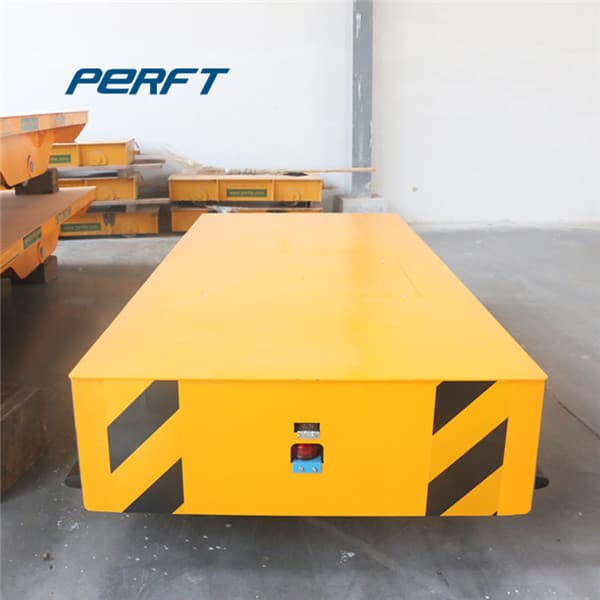 380v material motorized transfer trolley customized color